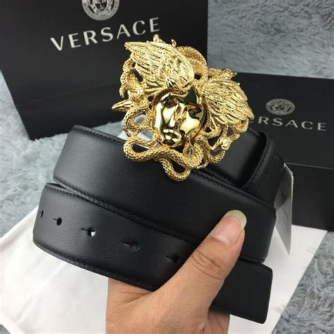 fake versace medusa belt|versace medusa belt women's.